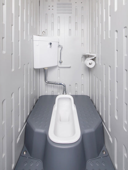 仮設トイレ（水洗）兼用和式